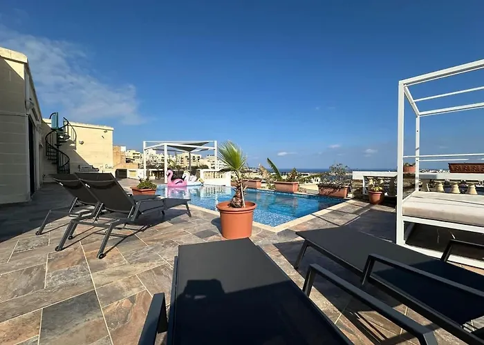 Villa With Views Parking Ac Mellieħa